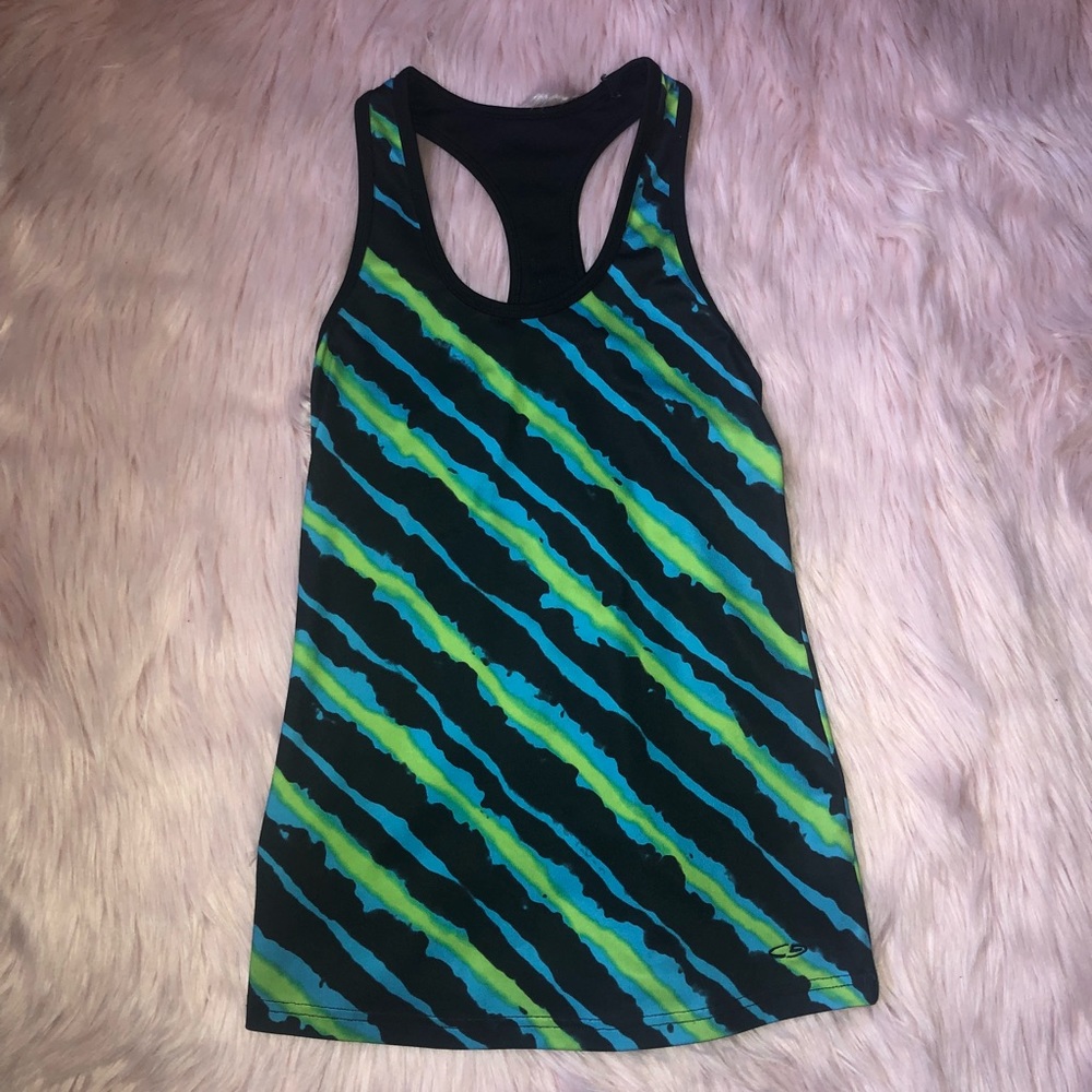 Champion striped athletic tank